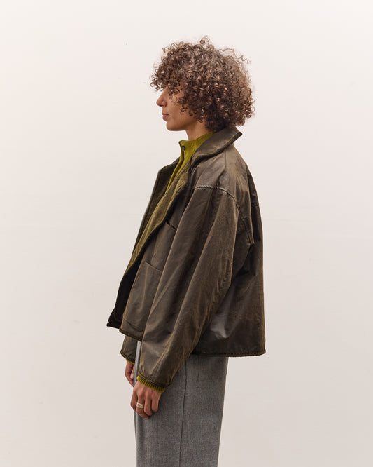 Cawley British Oilskin Women's Flying Jacket, Olive