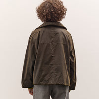 Cawley British Oilskin Women's Flying Jacket, Olive