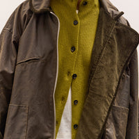 Cawley British Oilskin Women's Flying Jacket, Olive