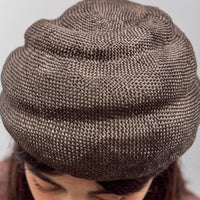 Cawley Brookes Boswell Straw Hat, Chocolate