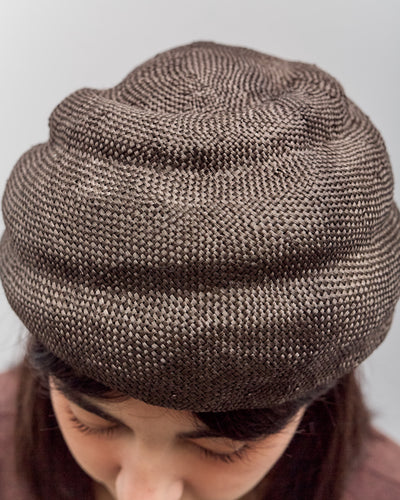 Cawley Brookes Boswell Straw Hat, Chocolate