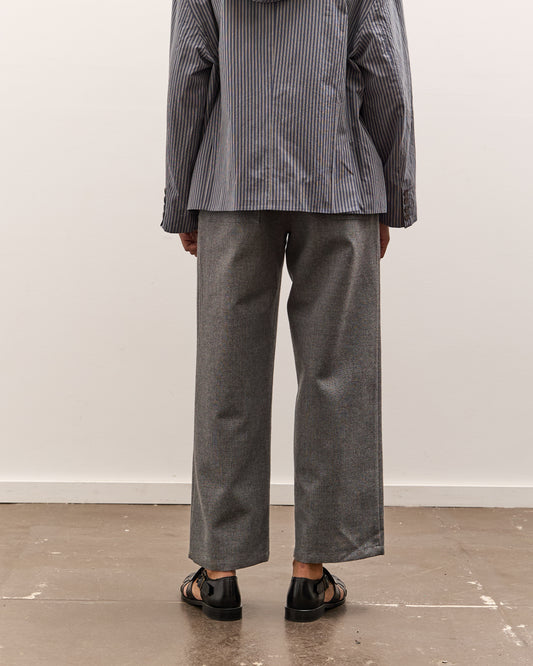 Cawley British Wool Georgia Trouser, Light Grey