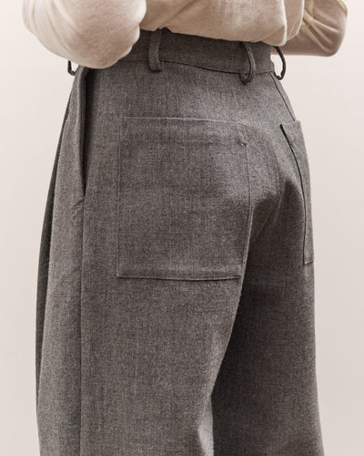 Cawley British Wool Georgia Trouser, Light Grey