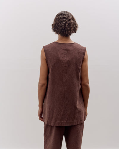 Cawley Daphne Vest, Fog Purple
