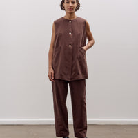 Cawley Daphne Vest, Fog Purple