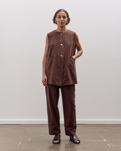 Cawley Daphne Vest, Fog Purple