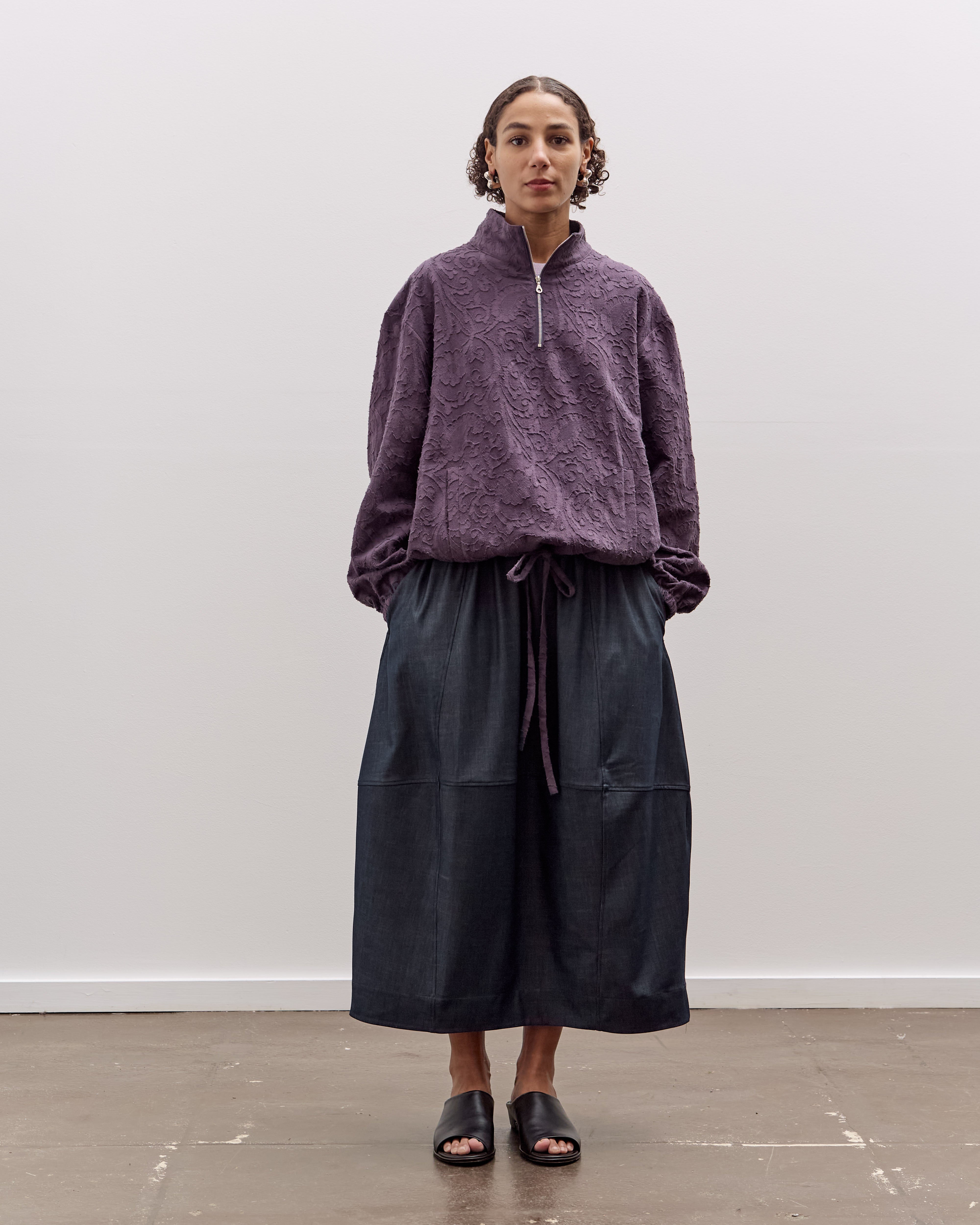 Cawley Miles Pullover, Aubergine – Glasswing