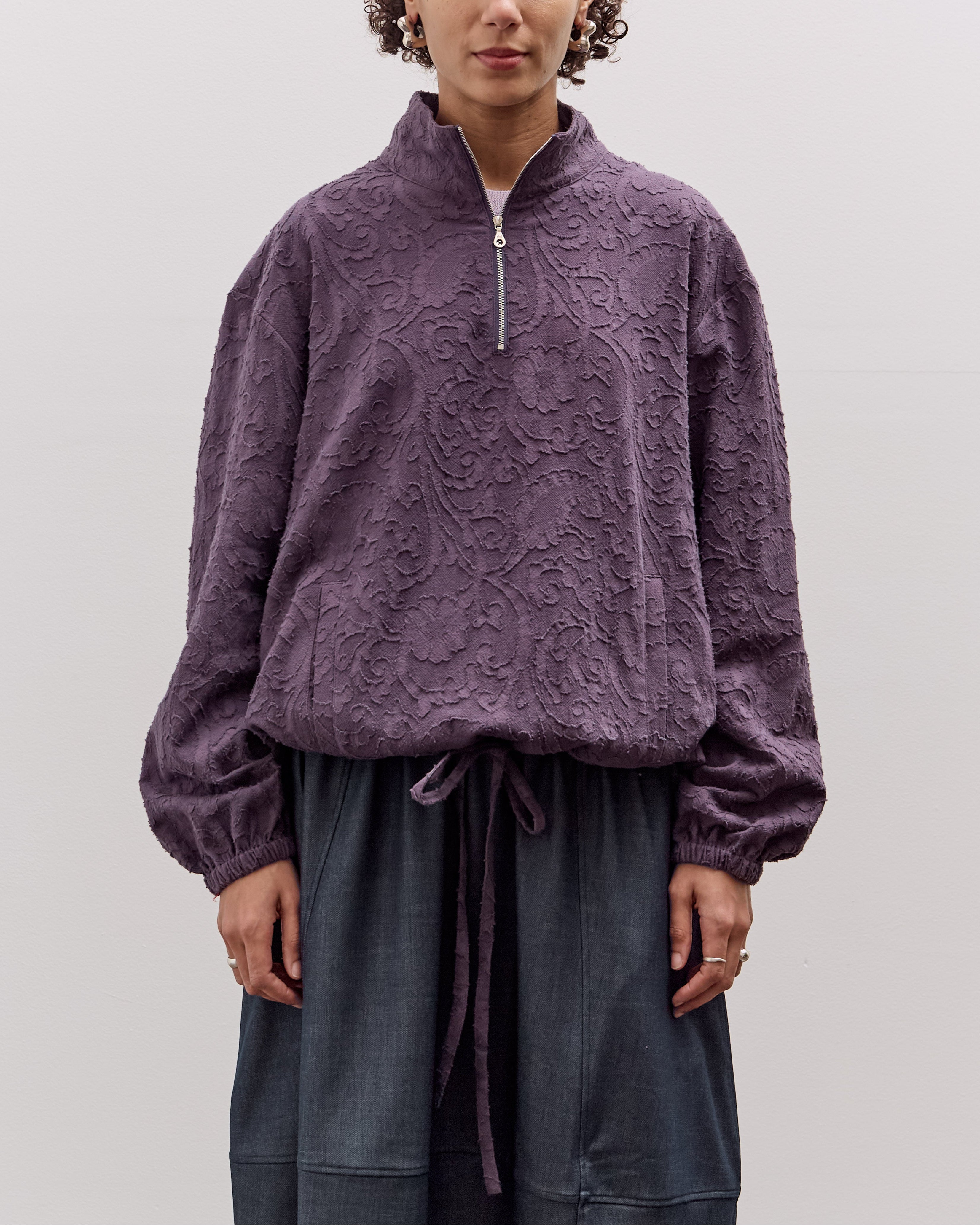 Cawley Miles Pullover, Aubergine – Glasswing