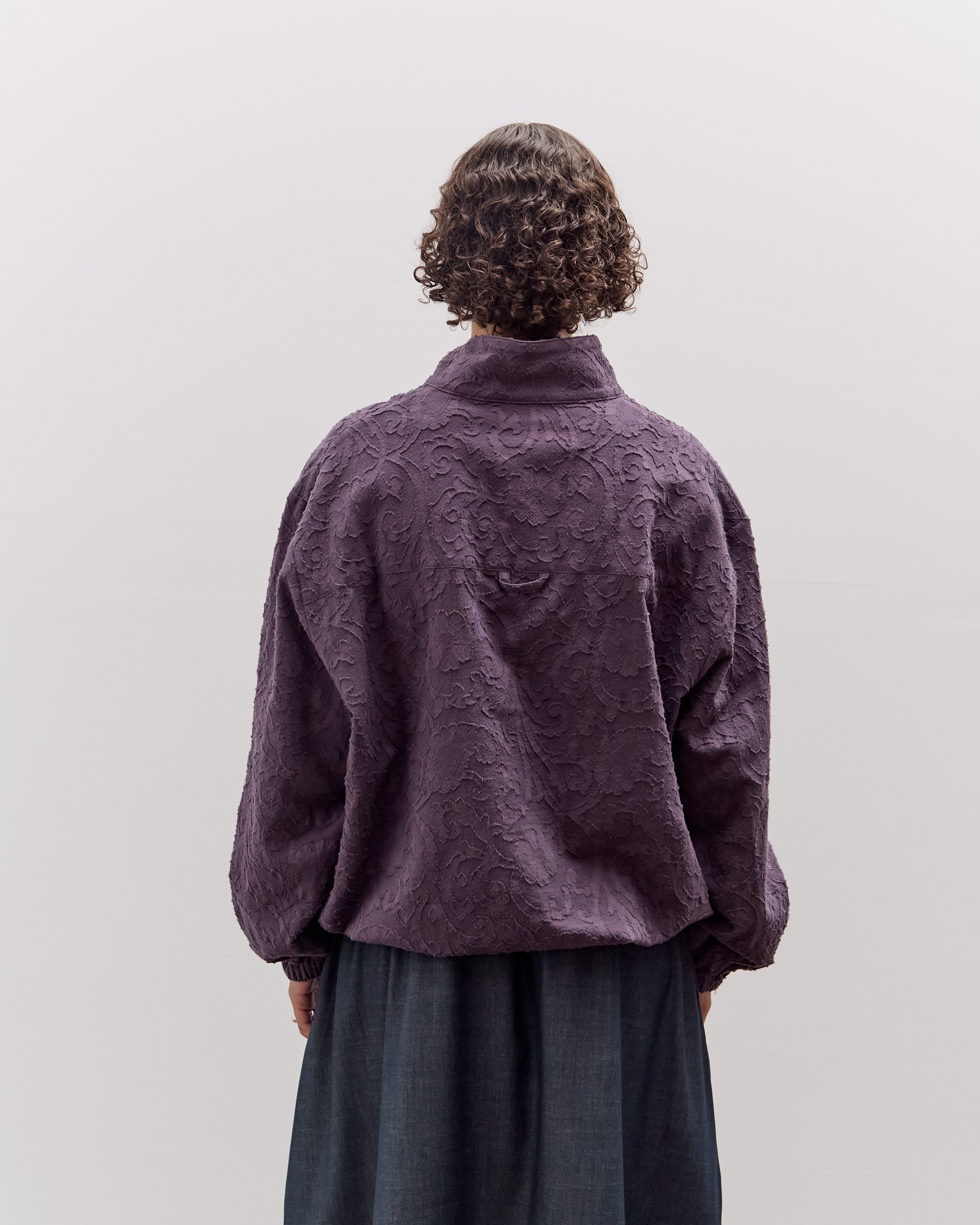 Cawley Miles Pullover, Aubergine – Glasswing