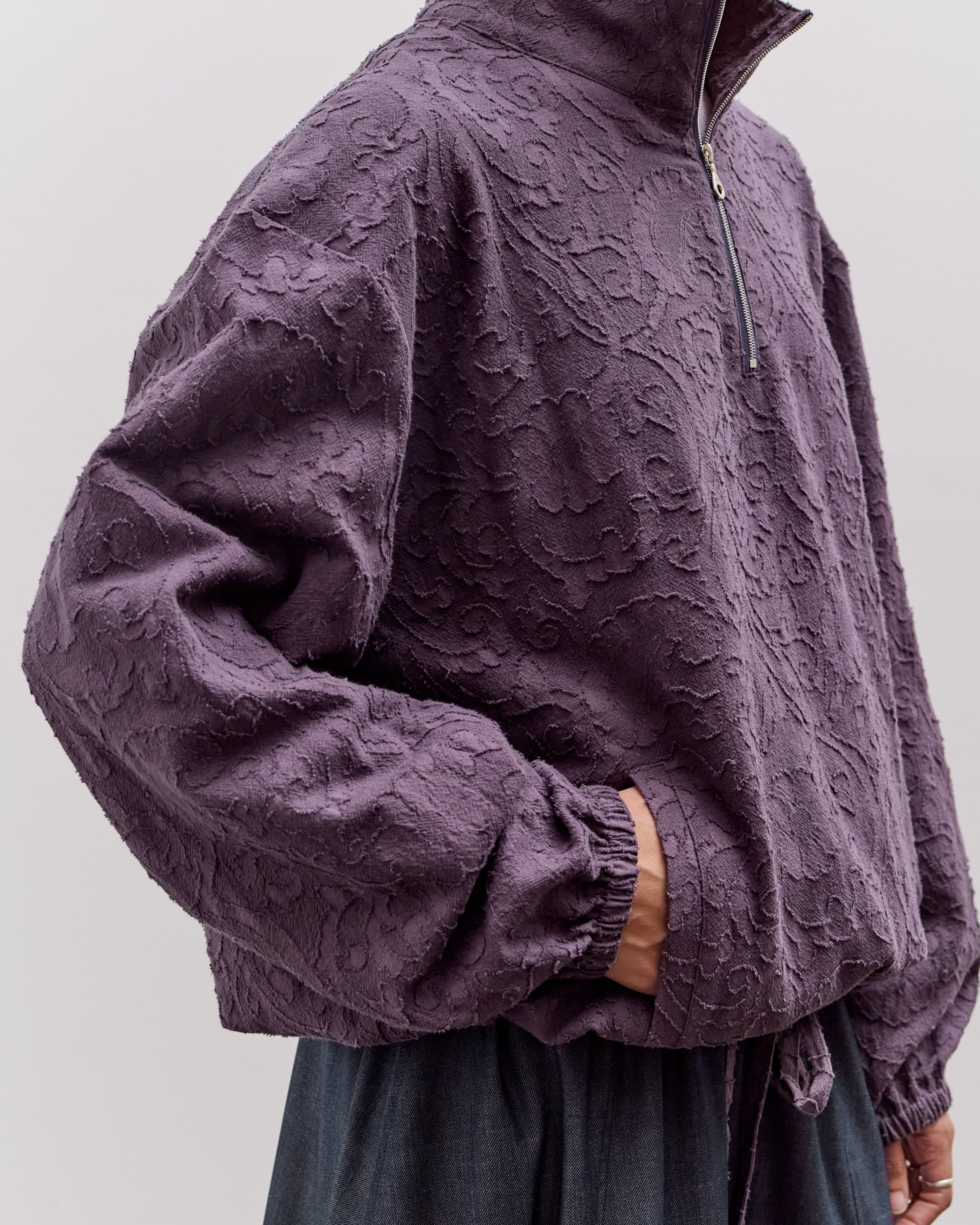 Cawley Miles Pullover, Aubergine – Glasswing