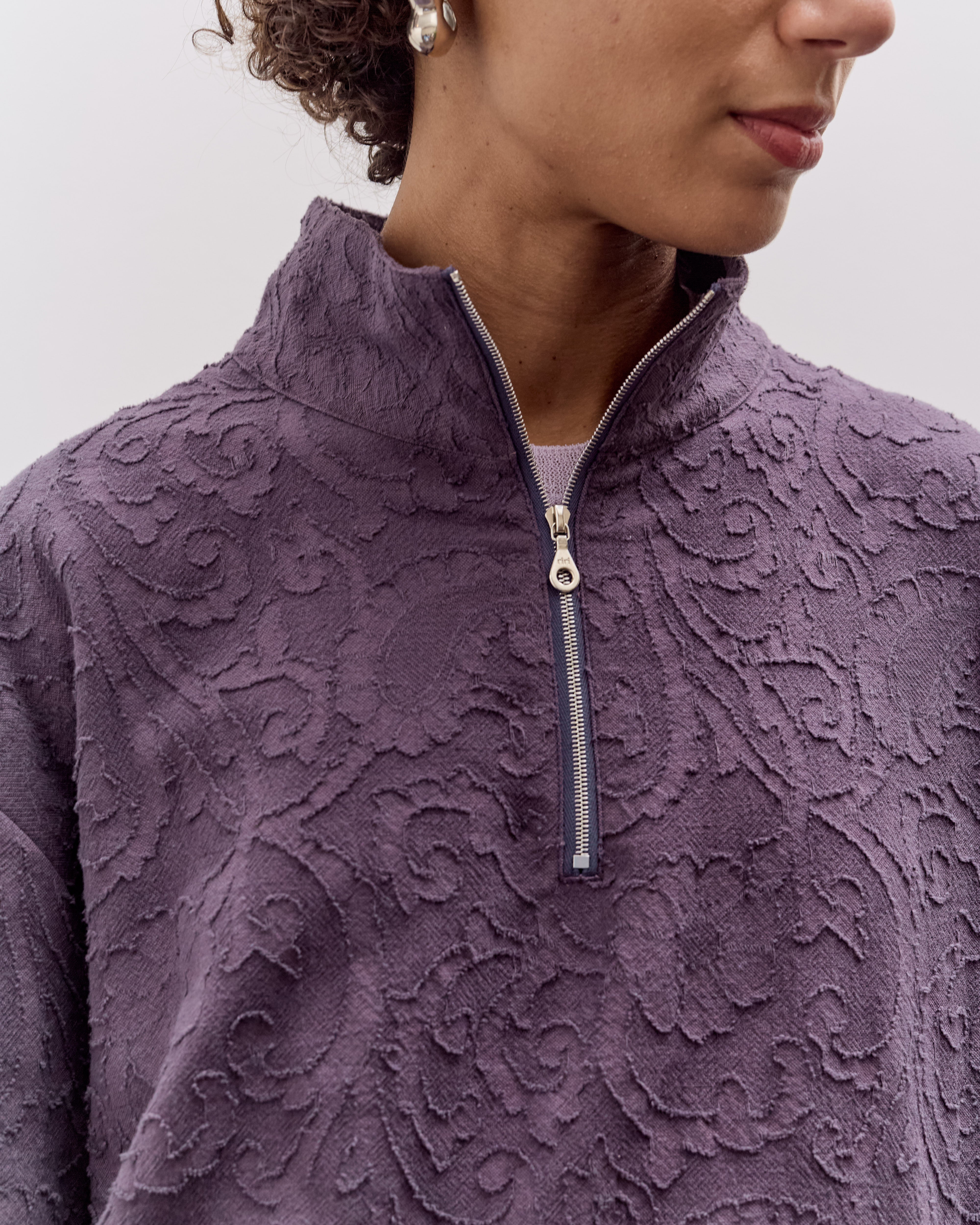 Cawley Miles Pullover, Aubergine – Glasswing