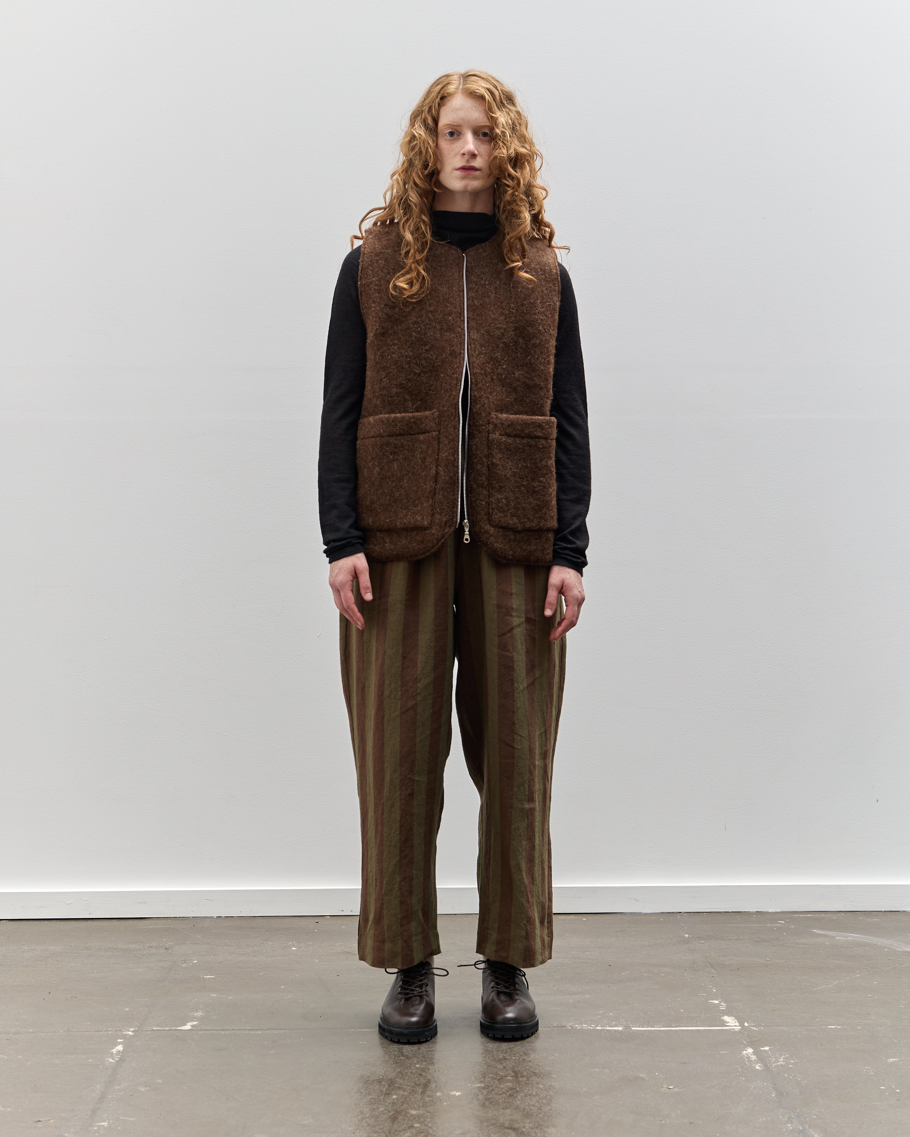 CAWLEY RIVER SHEEPSKIN VEST コーリー ボア ベスト