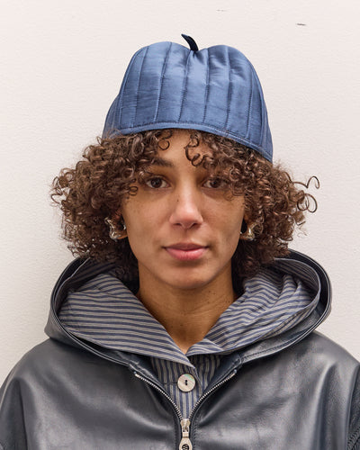 Cawley Quilted Silk Tea Cosy Hat, Insignia