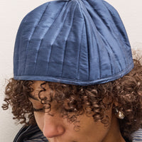 Cawley Quilted Silk Tea Cosy Hat, Insignia