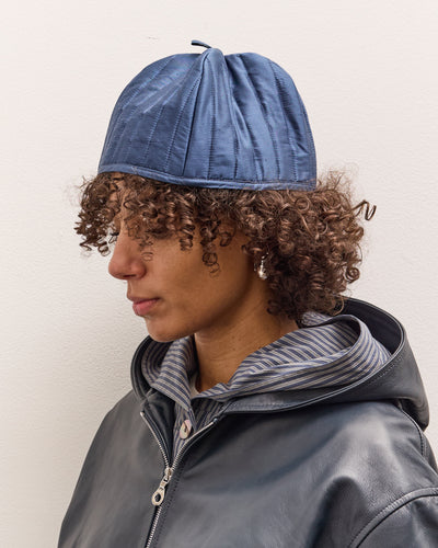 Cawley Quilted Silk Tea Cosy Hat, Insignia