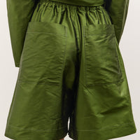 Cawley Silk Dupion Hilda Short with Trim, Bottle