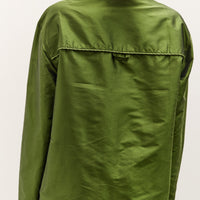 Cawley Silk Dupion Long Sleeve August Shirt with Trim, Bottle