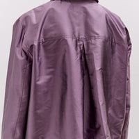 Cawley Silk Dupion Lillie Jacket, Prune