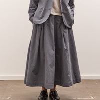 Cawley Longline Stevie Skirt, Navy Stripe