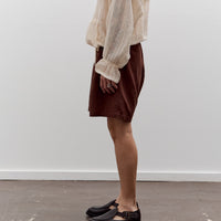 Colbo Short Shorts, Mahogany