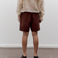 Colbo Short Shorts, Mahogany
