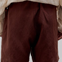Colbo Short Shorts, Mahogany