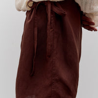 Colbo Short Shorts, Mahogany