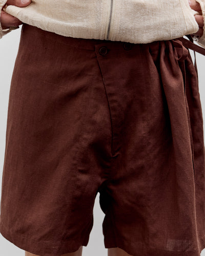 Colbo Short Shorts, Mahogany