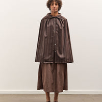 Colbo Cape, Navy / Brown Stripe