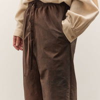 Colbo Draw Pants Unisex, Washed Burgundy