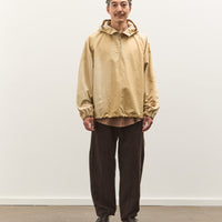Colbo Hooded Raglan Parka Unisex, Washed Yellow Stripe