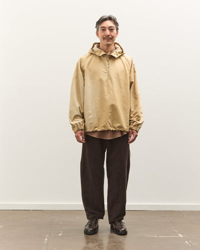 Colbo Hooded Raglan Parka Unisex, Washed Yellow Stripe