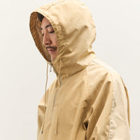 Colbo Hooded Raglan Parka Unisex, Washed Yellow Stripe