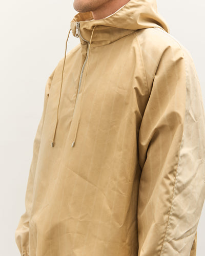 Colbo Hooded Raglan Parka Unisex, Washed Yellow Stripe