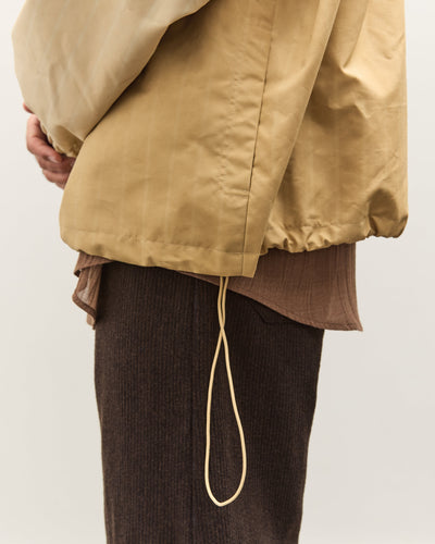 Colbo Hooded Raglan Parka Unisex, Washed Yellow Stripe