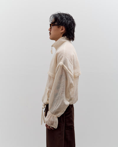 Colbo Mesh Jacket Unisex, Natural