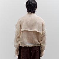 Colbo Mesh Jacket Unisex, Natural