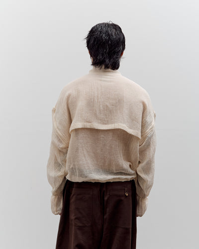 Colbo Mesh Jacket Unisex, Natural