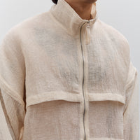 Colbo Mesh Jacket Unisex, Natural