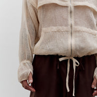 Colbo Mesh Jacket Unisex, Natural