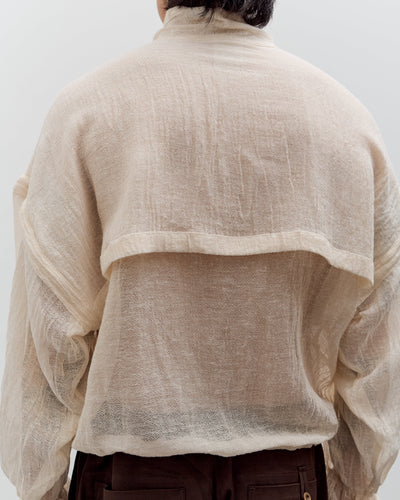 Colbo Mesh Jacket Unisex, Natural