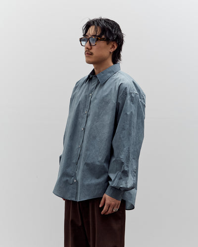 Colbo Office Shirt, Washed Blue