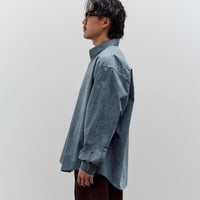 Colbo Office Shirt, Washed Blue