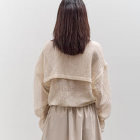 Colbo Mesh Jacket, Natural