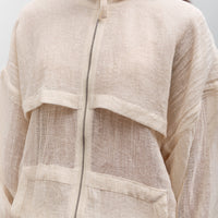 Colbo Mesh Jacket, Natural