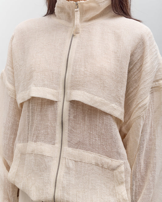 Colbo Mesh Jacket, Natural