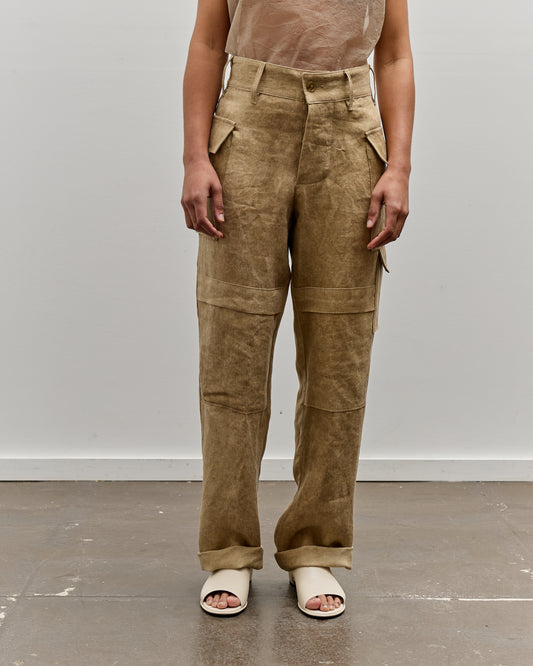 Colbo Cargo Pants, Hard Wash Beige