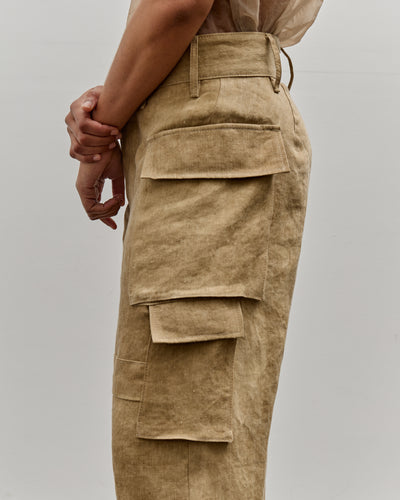 Colbo Cargo Pants, Hard Wash Beige