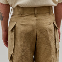 Colbo Unisex Cargo Pants, Hard Wash Beige