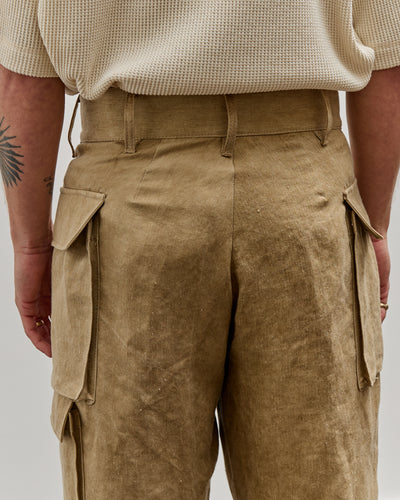 Colbo Unisex Cargo Pants, Hard Wash Beige